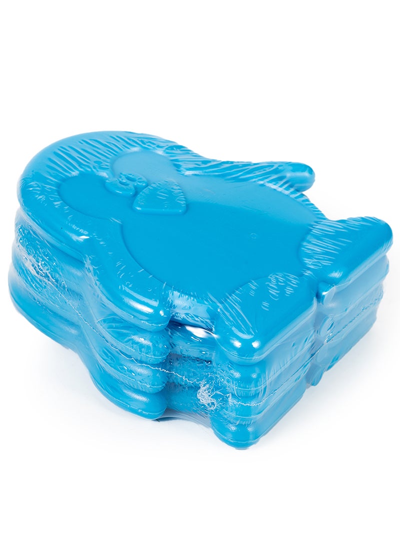 Eazy Kids Set Of 4 Ice Packs For Lunch Bags With BPA-Free, Non-Toxic Materials - Blue  - Image 3