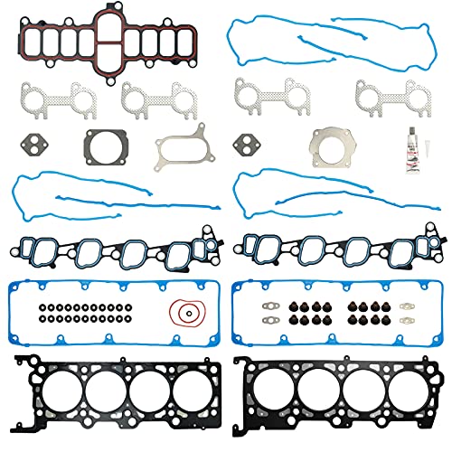 BRTEC طقم حشوات رأس الأسطوانة لسيارات فورد F150 وكراون فيكتوريا وميركوري ماونتينير 2004 2005 2006 2007 2008؛ لسيارة لينكولن تاون كار 2005-2011؛ لميركوري ماونتينير 2002-2005 - 4.6L V8 SOHC - Image 2