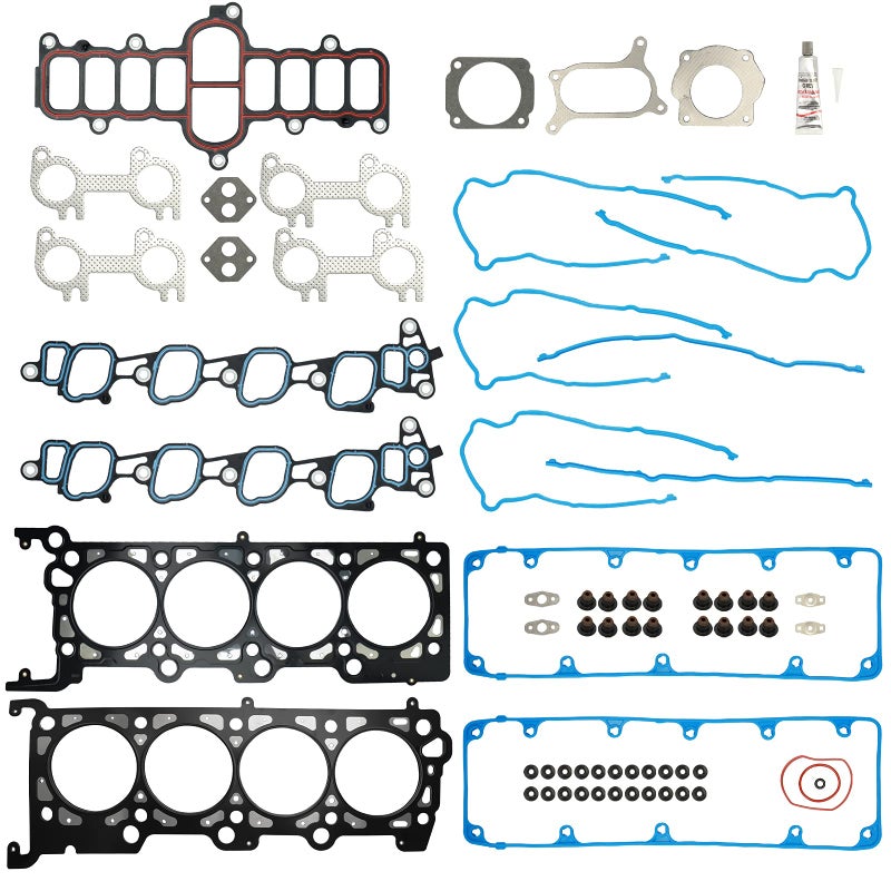 BRTEC طقم حشوات رأس الأسطوانة لسيارات فورد F150 وكراون فيكتوريا وميركوري ماونتينير 2004 2005 2006 2007 2008؛ لسيارة لينكولن تاون كار 2005-2011؛ لميركوري ماونتينير 2002-2005 - 4.6L V8 SOHC - Image 5