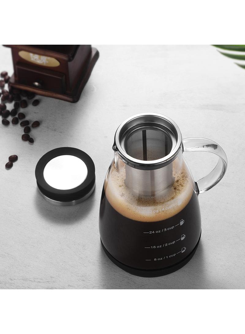 واي آند دي وعاء تخمير القهوة باليد 960 ملليتر قطرة الثلج باستخراج القهوة على البارد بالمشاركة بالفلتر اليدوي - Image 5