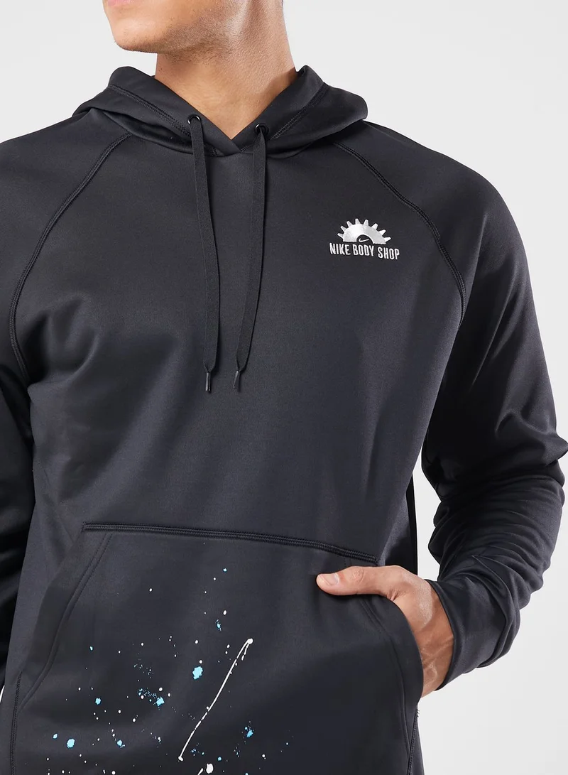 Nike Logo Fleece Dye Hoodie
