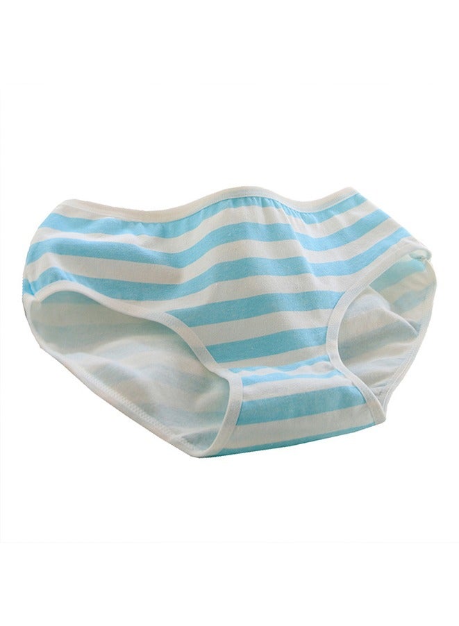 Women Cotton Striped  Briefs,Cute Girl Panties Bikini Cotton Anime Blue Pink Cosplay Underwear 2 Pack Briefs, Classic Briefs, One size  - Image 5