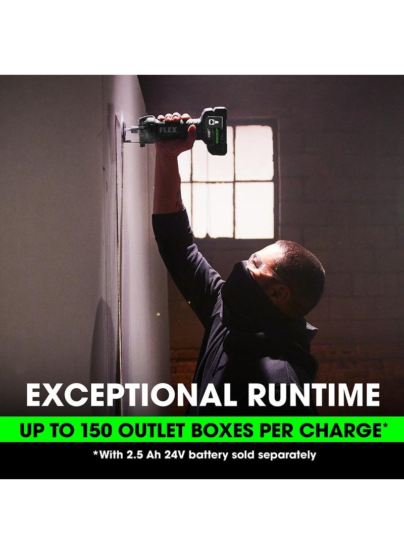 FLEX FLEX 24V Brushless Cordless Drywall Cut Out Tool Only Battery and Charger Not Included  FX2471Z  - Image 3