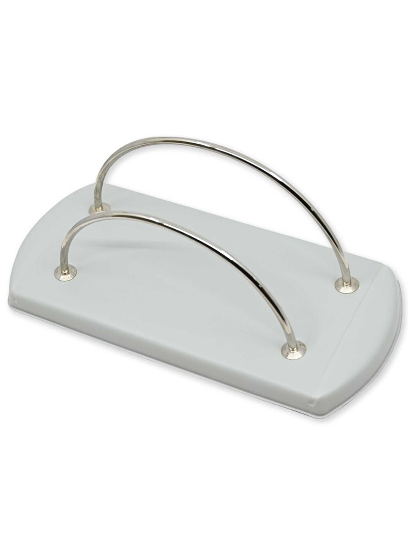 FIS طقم مكتب مكون من 4 قطع (حصيرة مكتب، حامل مظروف، حامل قلم، فتاحة رسائل) لون رمادي - UADS10012CL - Image 4