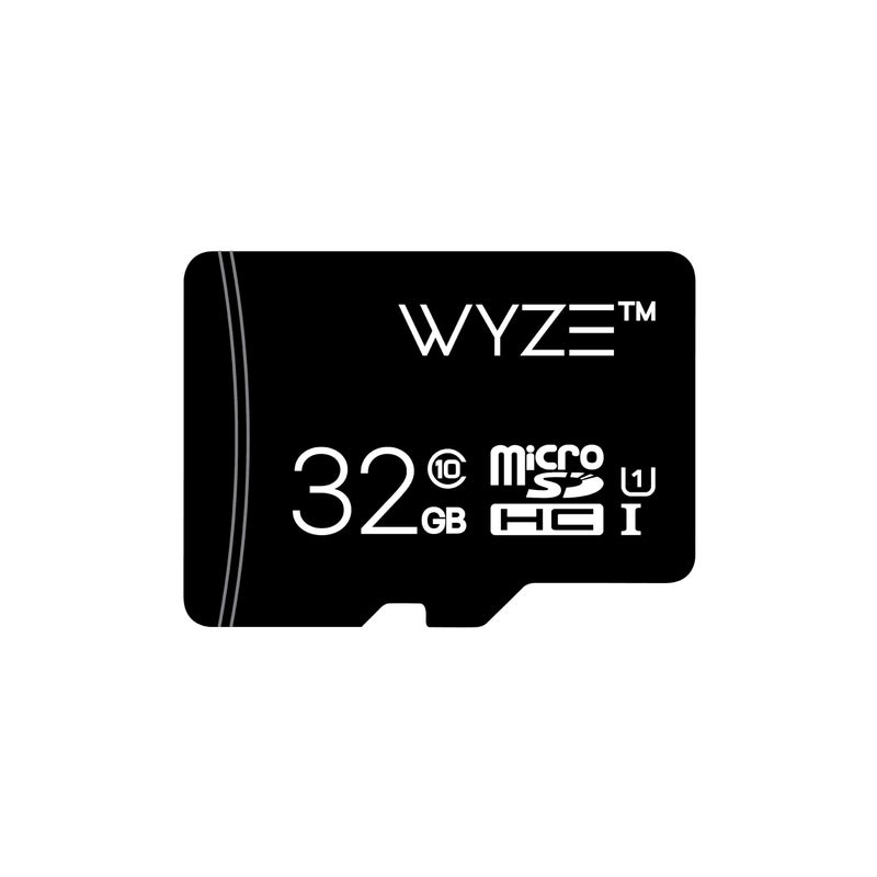Wyze Expandable Storage 32GB MicroSDHC Card Class 10, Black - Image 1