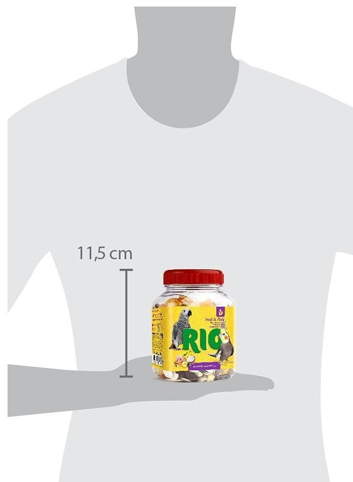 RIO Fruit And Nuts Mix Natural Treats For Birds 160g - Image 5