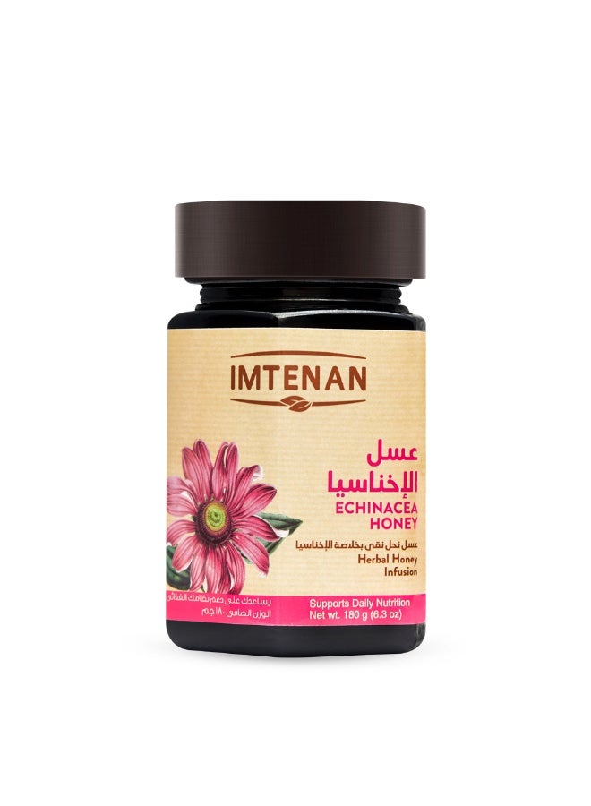 Imtenan Honey With Echinacea Extract 180grams - Image 2