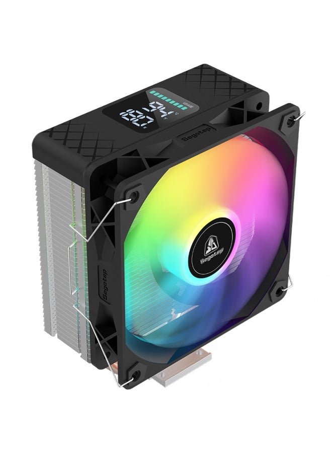 Segotep Fengzhi 4 Digital Display With Screen Black Air-cooled Cpu Cooler - Image 2