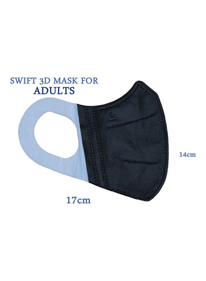 NIBEMINENT 50-Piece 3D Face Mask - Image 3