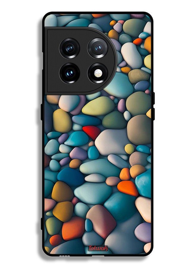 Tolwak OnePlus 11 5G Protective Case Cover Stones Abstract Pattern - Image 2