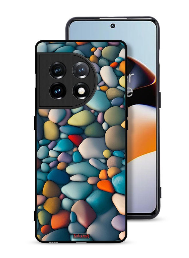 Tolwak OnePlus 11 5G Protective Case Cover Stones Abstract Pattern - Image 1