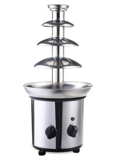 Festive Gallery Stainless Steel Chocolate Fondue Fountain for Party (4 Tiers, 2-lbs Capacity)  - Image 5