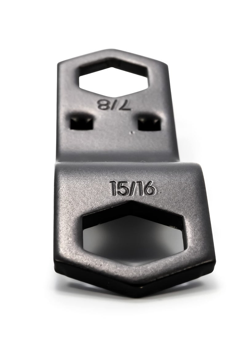 Camco RV Water Heater Drain Plug and Wrench Kit | Designed for RV & Camper Water Heater Drain Plugs | Fits 7/8" & 15/16" Drain Plugs | Angled Design Allows You to Reach Tight Spots (11633) - Image 4