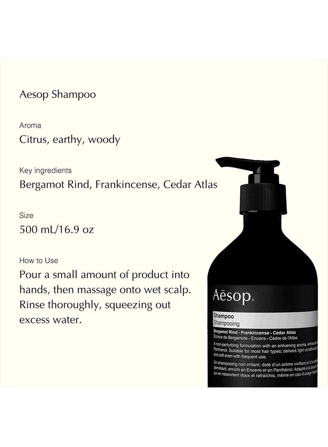 Aesop Geranium Leaf Body Cleanser and Shampoo, | 500mL/16.67oz | Paraben, Cruelty-free & Vegan - Image 4