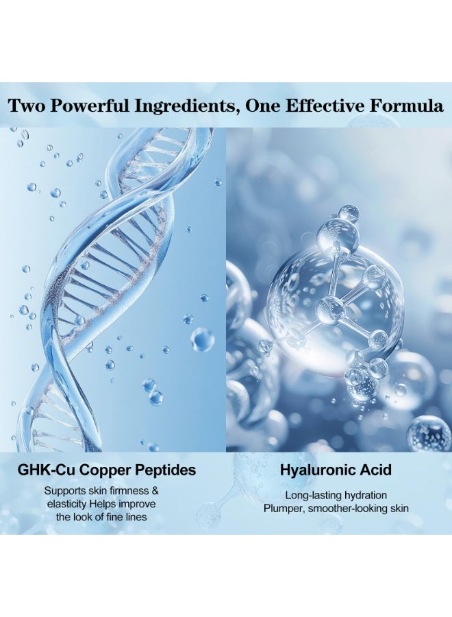 jalan Copper Peptides Radiance Serum 30ml | Facial Hydration + Brightening & Whitening + Reducing Acne Scars & Spots | Contains Hyaluronic Acid - Image 4