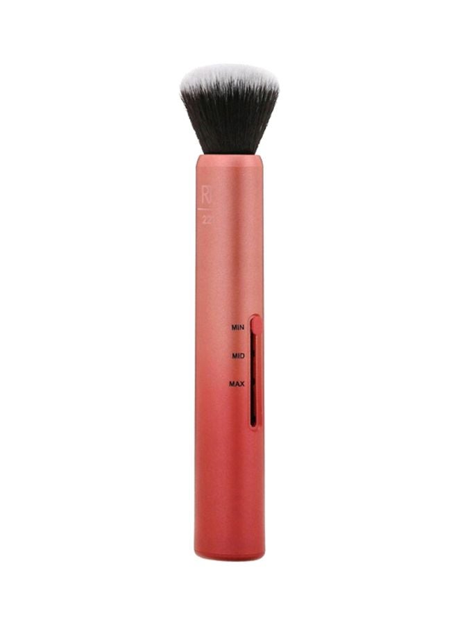 REAL TECHNIQUES By Sam & Nic Custom Complexion 3 in 1 Makeup Brush Grey/Black/Orange - Image 1