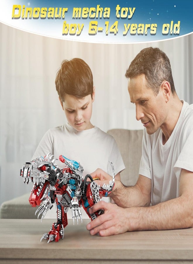 BDXEJV STEM 2 in 1 Dinosaurs Building Kits 422PCS, Compatible with Normal Dinosaurs Bricks, Toys for Kids Age 6-10 Year Old, Educational Building Sets Best Gifts for Boy 6-10 - Image 5