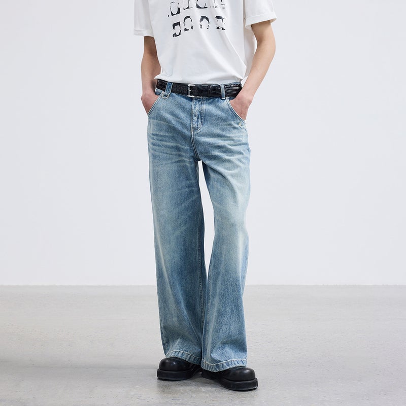 Unisex Casual Daily Denim Jeans - Image 5