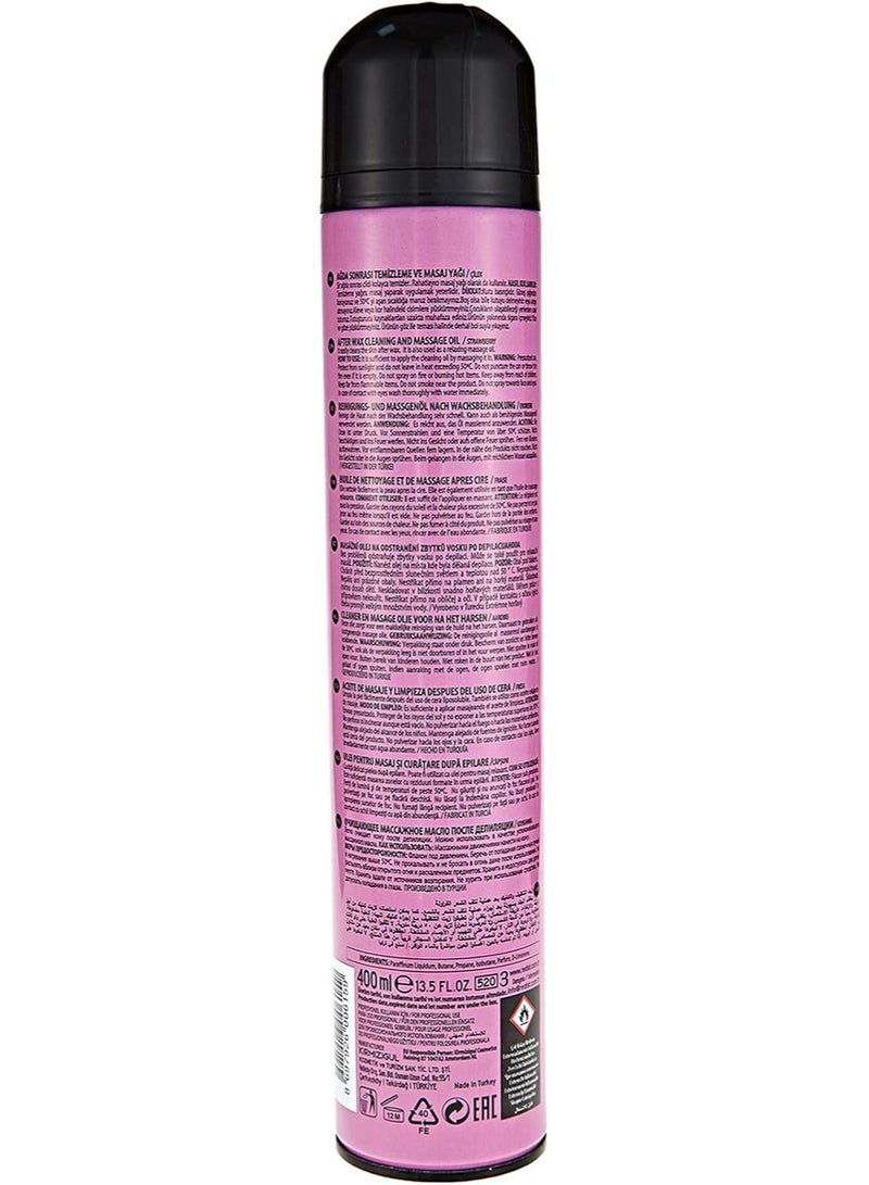 Redist Cleansing & Massage Oil Spray - Strawberry No. 173 - Nourishing & Hydrating Oil, 400ml - Image 3