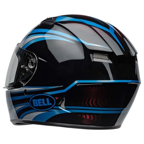 BELL Qualifier Full-Face Motorcycle Helmet (Gloss Conduit Blue/Black - Large) - Image 5