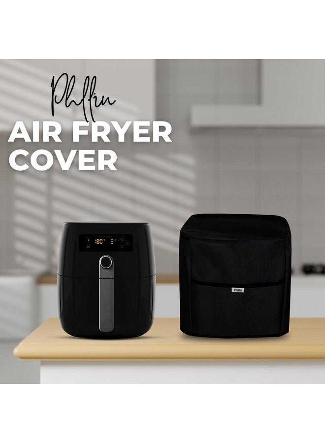 PHILLIN Air Fryer Accessories Dust and Waterproof Air Fryer Cover Washable for Home Design for Major Brand Large Air Fryers, Attractive Design Nylon Air fryer Cover Cloth Size - 32x33 cm - Image 2