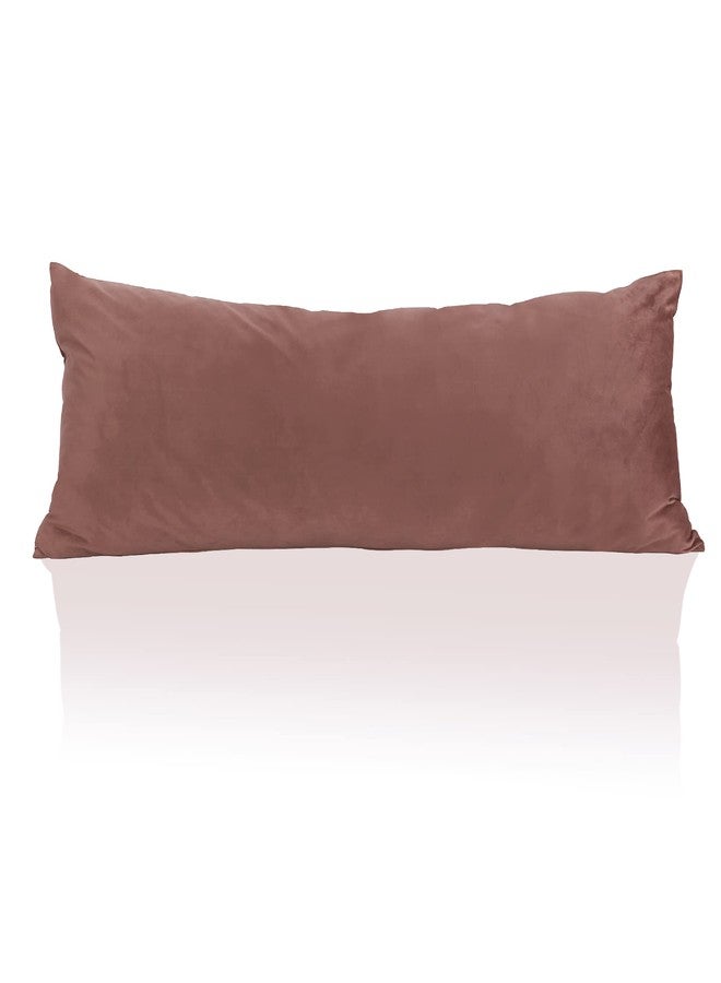 StangH Soft Velvet Body Pillow Covers - Wild Rose Body Pillow Pillowcase for Babies Pregnancy All Seasons Suitable for Bed/Couch/Sofa, 20 x 54-inch, 1 Piece - Image 1