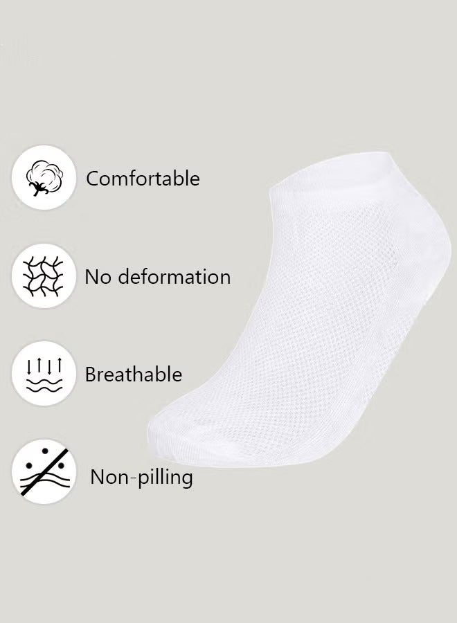 5PCS Travel Portable Socks for Women and Men,Disposable Cotton Socks  Stretch Travel Portable Hose,Travel Accessories Suitable for Sports Business Travel Black - Image 2