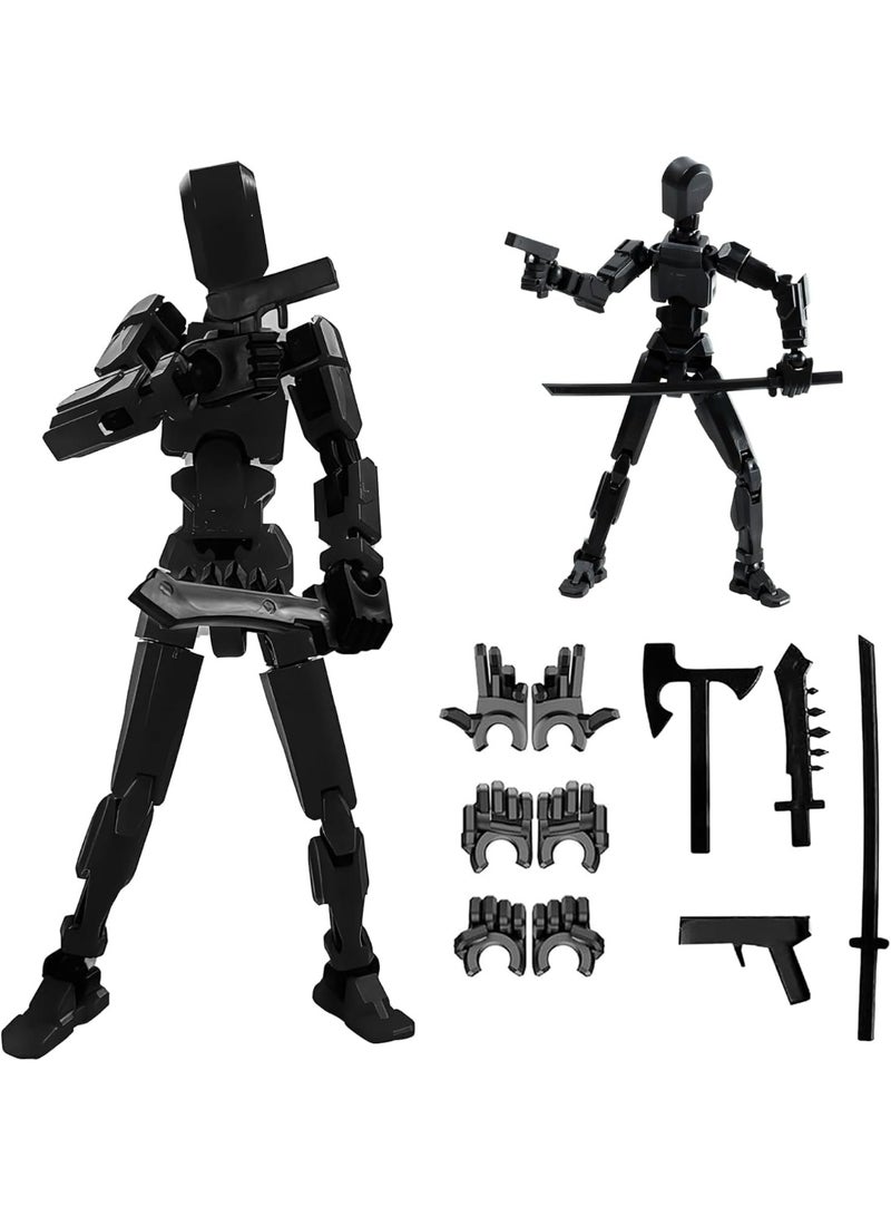 VIUAUAX Assembly Completed-Titan 13 Action Figure, Upgrade T-Robot 13 Action Figures, New Dummy Robot 13, 3D Printed Multi Action Figure Set,Creative Gifts for Children Adults - Image 1