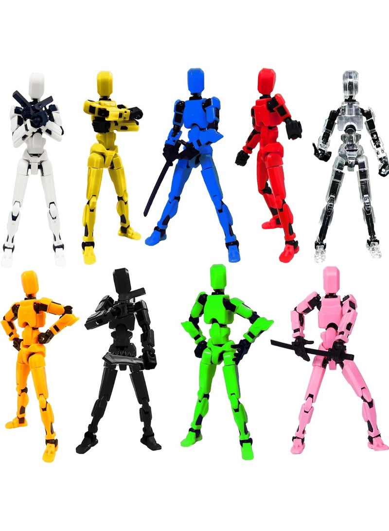 VIUAUAX Assembly Completed-Titan 13 Action Figure, Upgrade T-Robot 13 Action Figures, New Dummy Robot 13, 3D Printed Multi Action Figure Set,Creative Gifts for Children Adults - Image 4