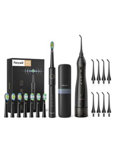 Fairywill Portable Oral Irrigator USB Rechargeable Dental Water Flosser Jet Irrigator Dental Teeth Cleaner 3 Modes 300ML  - Image 1