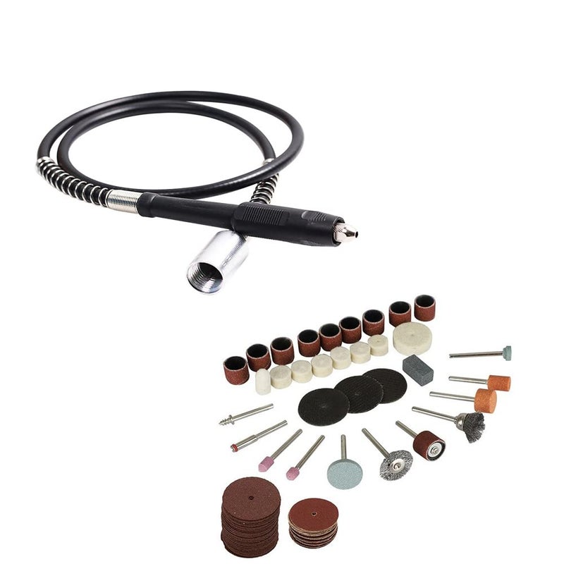 Digital Craft Digital Craft Rotary Tool Accessories Kit Mini Drill Bit Set with 32mm Mandrel in Electric Drill with Grinder Shaft 105Pc Rotary Tool Set  - Image 1