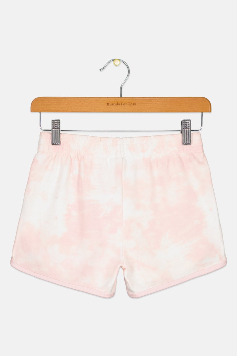 PUMA Kids Girl Sportswear Fit Outdoor Shorts, Pink - Image 3