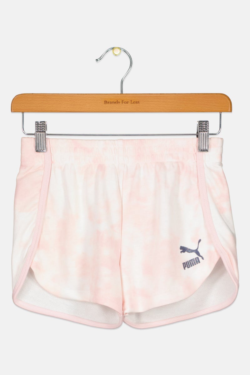 PUMA Kids Girl Sportswear Fit Outdoor Shorts, Pink - Image 2