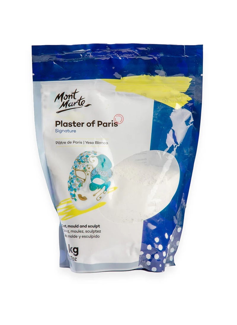 Mont Marte Plaster Of Paris For Art And Craft 1Kg Content  - Image 1