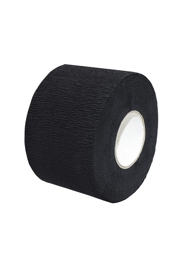 Quupy 1 Roll Disposable Barber Neck Strips Neck Paper Professional Stretchy Paper Neck Band for Salon Haircut Styling