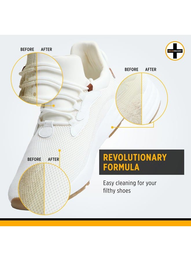 SneakERASERS Overnight Soak, Shoe and Sneaker Cleaner, Easy Detergent for Sneakers athletic shoes, and more. No fuss! - Image 3