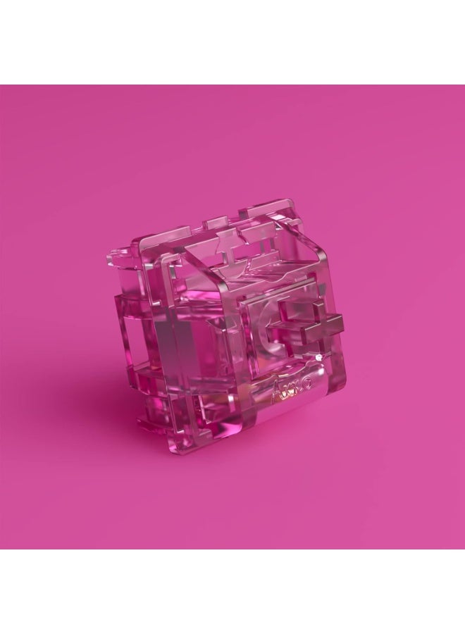 Akko Crystal Wine Red Switches (45 PCS) - Image 3