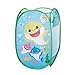 Idea Nuova Baby Shark PopUp HamperKids Laundry Storage Bin with Durable Carry Handles 21 x 135 x 135 Collapsible Organizer - Image 3