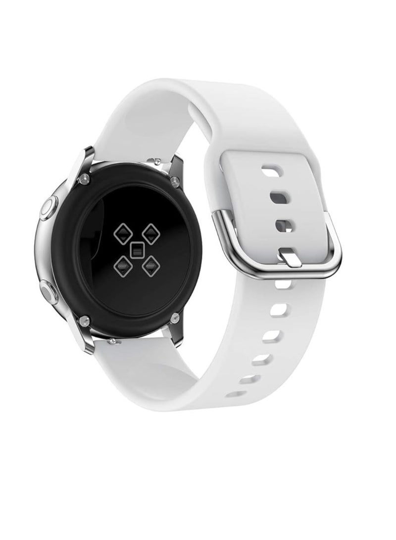 Strap Silicone 22MM Band For Samsung galaxy watch 3 45mm /galaxy 46mm/Gear S3/Huawei watch GT3 46MM/Huawei Watch 3/3 Pro/GT2E/GT 46mm/GT2 Pro/GT2 46MM/ Honor Magic Watch 2 - Image 2