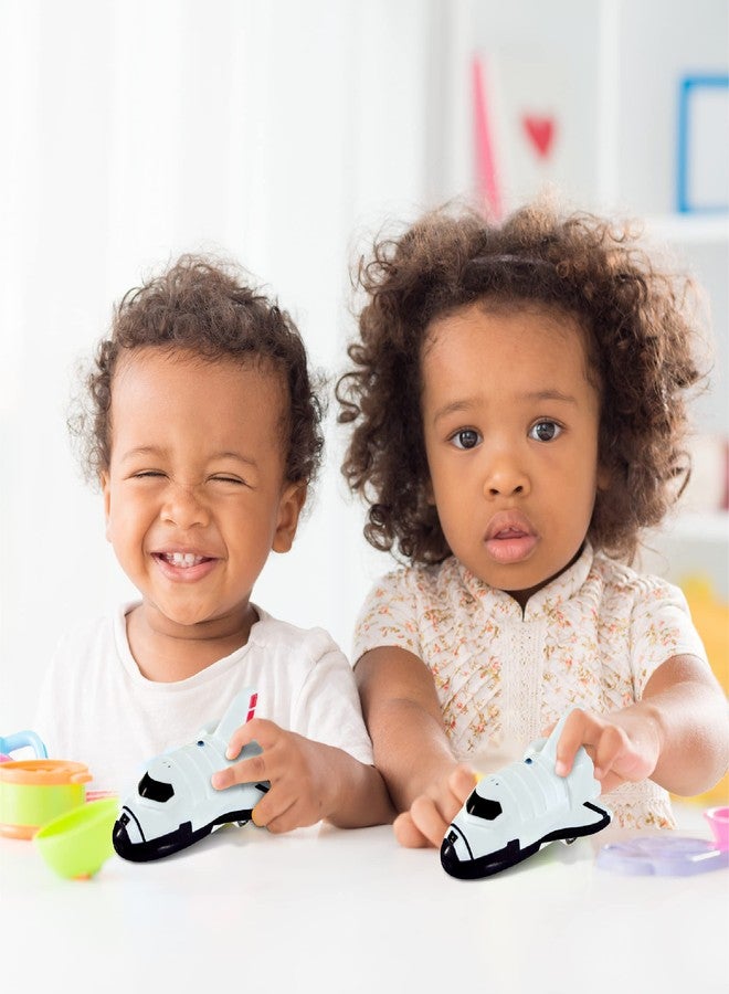 Puzzled DolliBu Space Shuttle Model Bath Buddy Squirter Toy - Floating Rubber Space Themed Bath Toy for Pool or Bathtub, Cute Bathroom Toys for Toddlers, Babies, and Kids - 3 Inches - Image 4