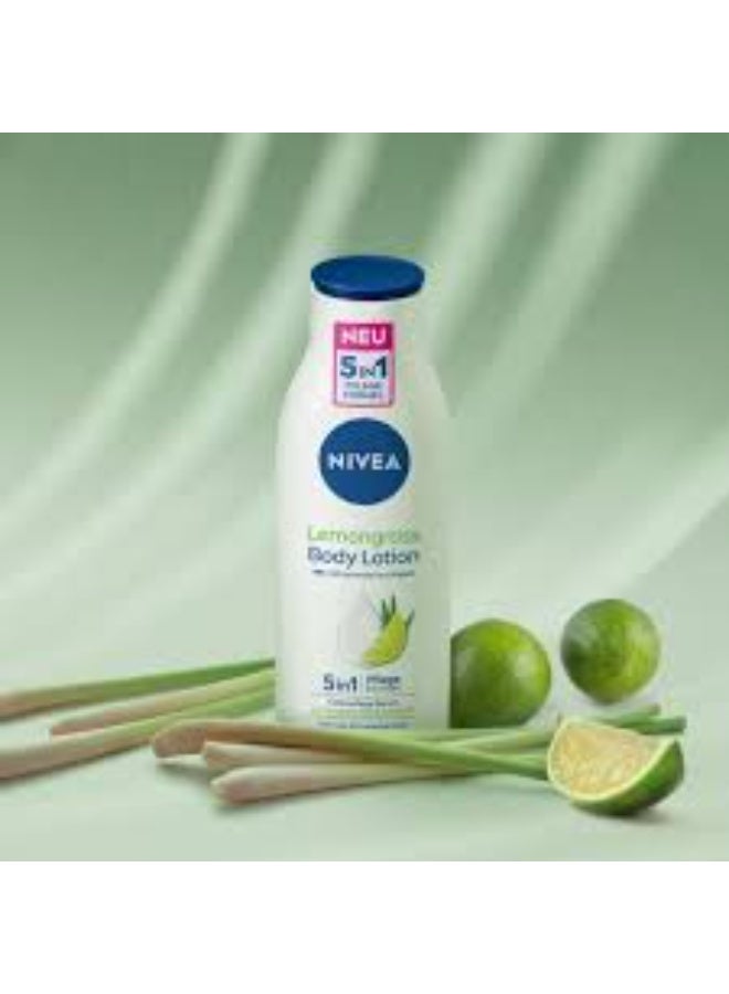 Nivea Lemongrass Body Lotion 5 In 1 400ml - Image 3