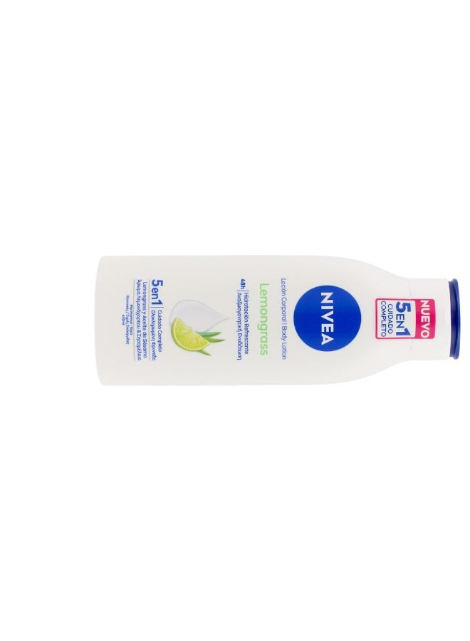 Nivea Lemongrass Body Lotion 5 In 1 400ml - Image 2