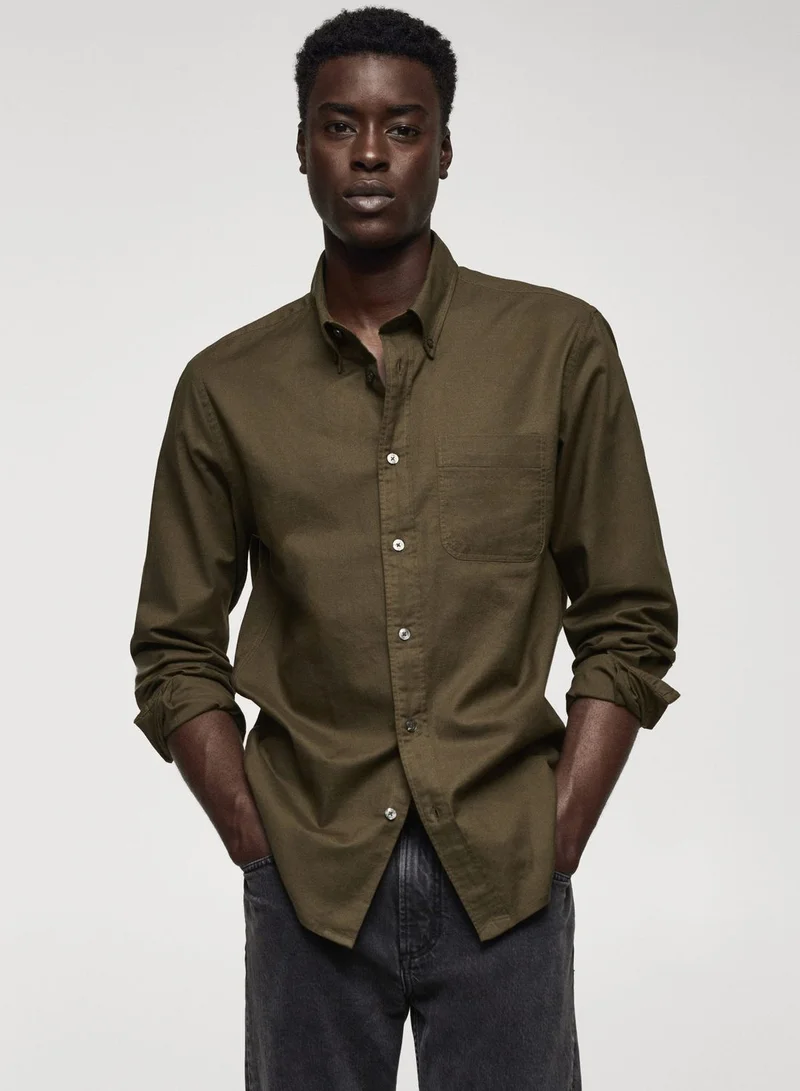 Mango Man Essential Regular Slim Fit Shirt