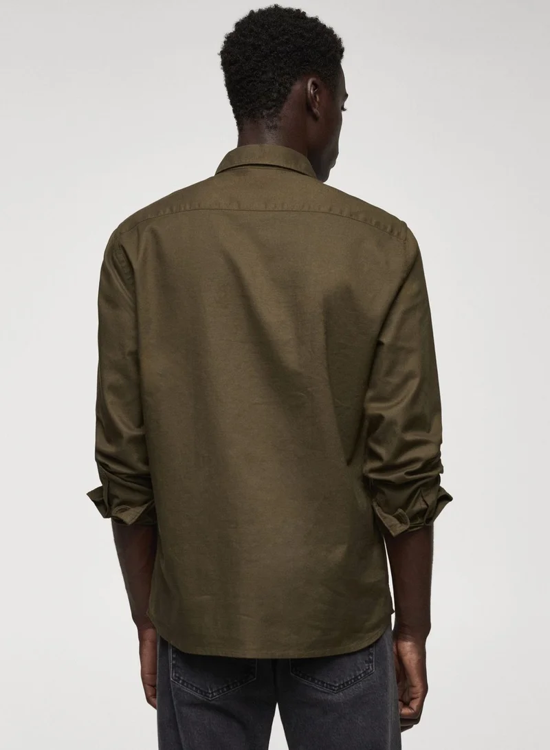 Mango Man Essential Regular Slim Fit Shirt