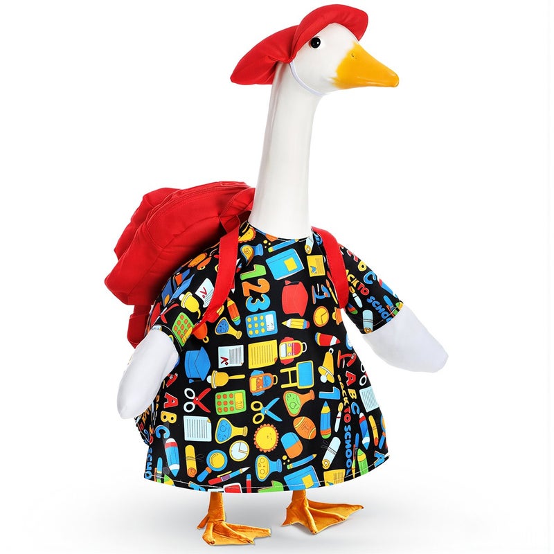 Non-Slip Goose Costume Back to School 3pcs Fade Resistant Outdoor Lawn Decor - Image 3