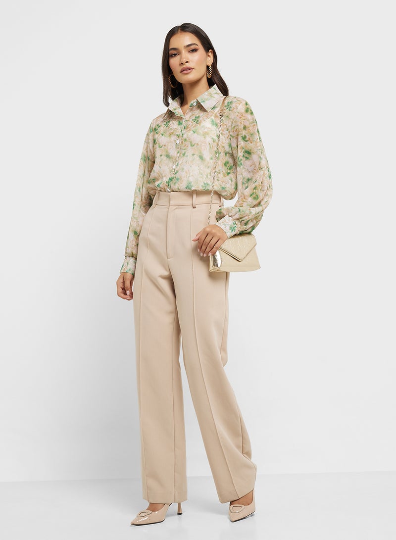 ELLA Floral Print Top  - Image 4