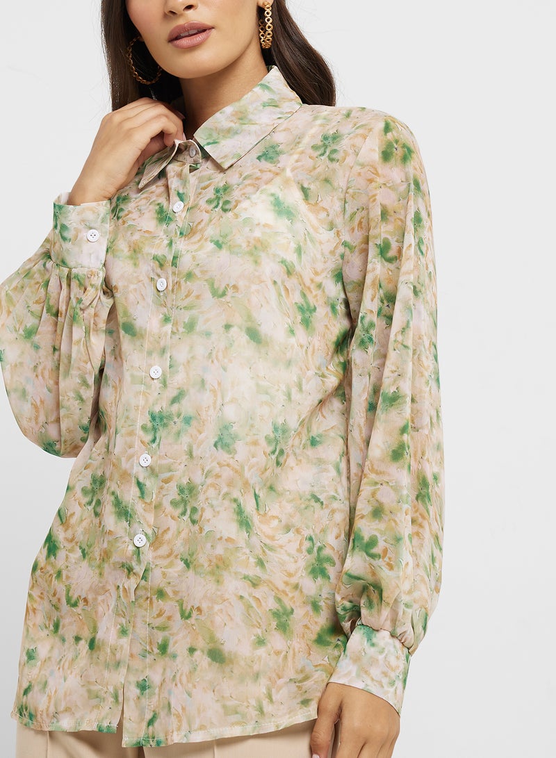 ELLA Floral Print Top  - Image 3