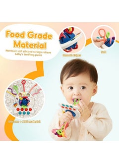 Sensory Montessori Baby Toys 6 To 12 Months Toddler Travel Toys For 1 2 Year Old Boy Girl Birthday Gifts Soft Pull String Fidget Educational Learning Bath Toys For 9 10 18 Months Infant Newborn - pzsku/ZED5408DABFB18DB2C68AZ/45/_/1688193514/51761acd-c860-4e6e-bdf4-04720243c5e7