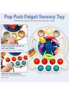 Sensory Montessori Baby Toys 6 To 12 Months Toddler Travel Toys For 1 2 Year Old Boy Girl Birthday Gifts Soft Pull String Fidget Educational Learning Bath Toys For 9 10 18 Months Infant Newborn - pzsku/ZED5408DABFB18DB2C68AZ/45/_/1688193516/02ec3467-4d89-4bd5-8eb7-ff95c12113ed