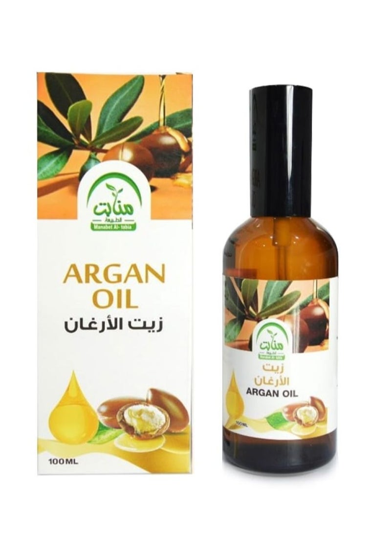 منابت الطبيعة زيت الارغان 100 مل